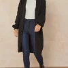 New ???? Jenerique Twist Longline Oversize Cardigan In Black ????