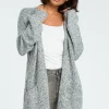 Best Pirce ???? MOE Graphite Long Open Cardigan ❤️