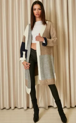 Promo ???? URBAN TOUCH Color Block Longline Cardigan ???? -Aftershock London Shop unnamed file 1138