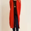 Best reviews of ???? Oops Fashion Jess Chunky Knitted Open Cardigan In Red ????