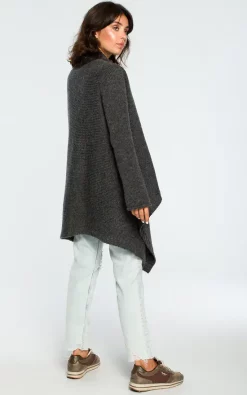 Cheap ✨ MOE Graphite Waterfall Long Cardigan ???? -Aftershock London Shop unnamed file 1171