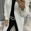 Top 10 ???? GIGILAND UK Hooded Long Line Cream White Cable Knit Cardigan ????