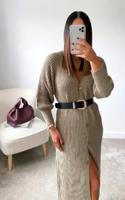 Hot Sale ???? IKRUSH Lauren Puff Sleeve Longline Knitted Cardigan In Ecru ???? -Aftershock London Shop unnamed file 1190