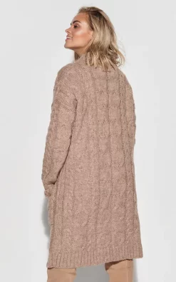 Flash Sale ???? Makadamia Light Brown Cardigan In Braids ???? -Aftershock London Shop unnamed file 1201