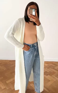 Cheapest ✔️ IKRUSH Lottie Longline Knitted Cardigan In Cream ???? -Aftershock London Shop unnamed file 1208