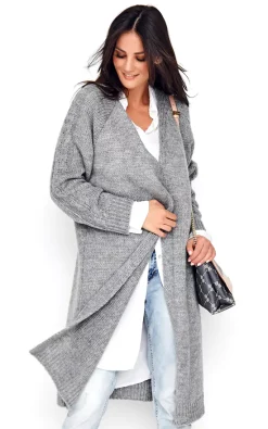 Deals ???? Makadamia Grey Cardigan With Braid Detail ???? -Aftershock London Shop unnamed file 1217