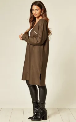 Wholesale ???? LOES House Khaki Green Long Knitted Cardigan ???? -Aftershock London Shop unnamed file 1230