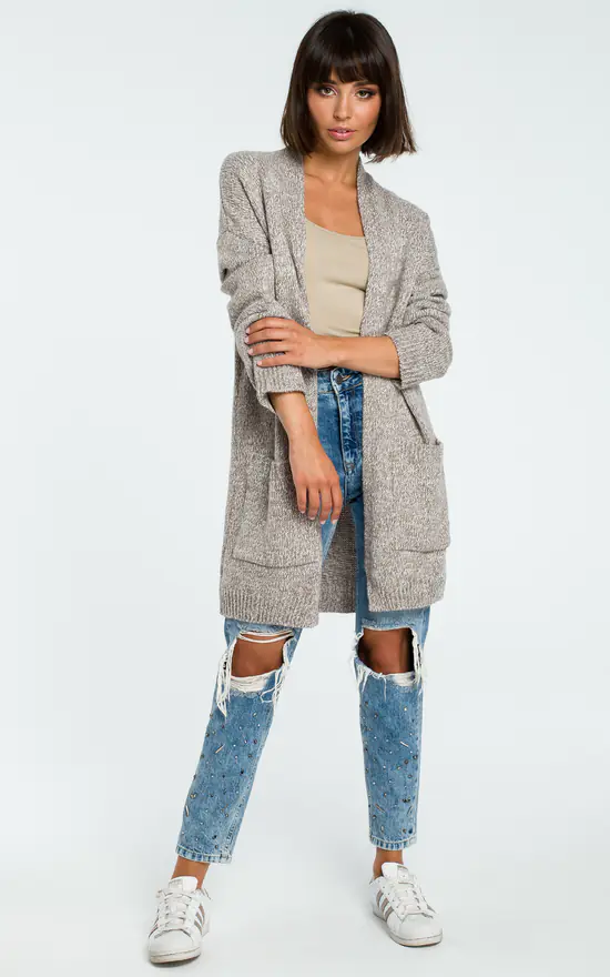 Flash Sale ???? MOE Brown Long Open Cardigan ???? 4 Flash Sale ???? MOE Brown Long Open Cardigan ???? - Image 4