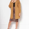 Buy ???? Lanti Lightweight Long Cardigan In Mustard ????