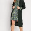 Cheap ???? MKM Knitwear Design Loose Long Cardigan In Green ????