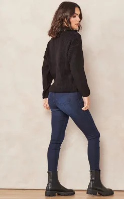 Budget ❤️ Jenerique Oversize Zip High Neck Jumper In Black ???? -Aftershock London Shop unnamed file 132