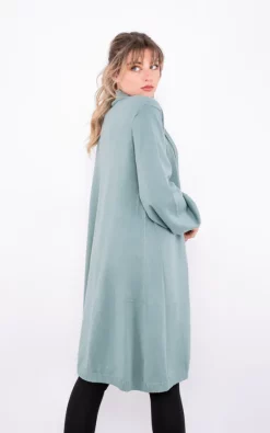 Deals ⭐ Lucy Sparks Stylish Knee Length Cardigan (Teal) ???? -Aftershock London Shop unnamed file 1349
