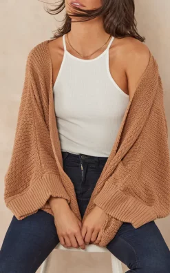 Best Pirce ???? Jenerique Oversize Chunky Cardigan In Camel ????
