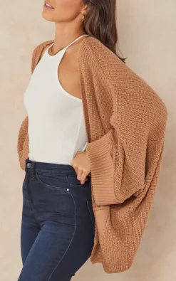 Best Pirce ???? Jenerique Oversize Chunky Cardigan In Camel ???? -Aftershock London Shop unnamed file 1390