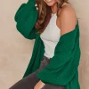 Flash Sale ???? Gini London Green Long Knitted Cardigan ????
