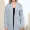 Discount ???? Lucy Sparks Grey Cable Knit Cardigan ⭐
