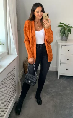 Cheapest ???? Joe Browns Perfect Slouchy Orange Cardigan ✔️ -Aftershock London Shop unnamed file 1410