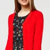 Coupon ???? Misfit London 'Oxford' Red 1950's Vintage Inspired Teacher Style Cardigan ????