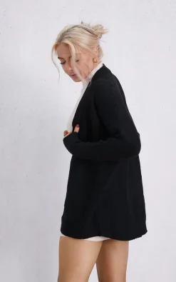 Best Sale ✔️ Boutique Store Black Long Sleeve Open Front Knited Cardigan One Size Fit (10 To 14) ???? -Aftershock London Shop unnamed file 158