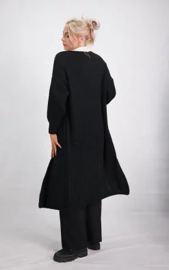 Coupon ⭐ Boutique Store Black Oversized Cable Cozy Open Cardigan ⌛ -Aftershock London Shop unnamed file 173