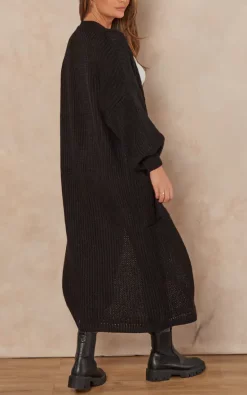 Top 10 ❤️ Gini London Black Long Knitted Cardigan ⌛ -Aftershock London Shop unnamed file 186