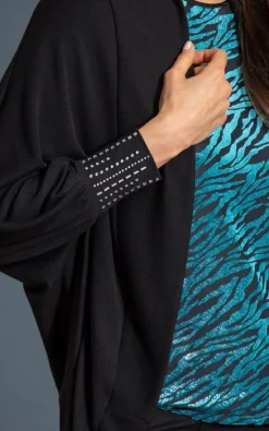 Wholesale ❤️ Klass Embellished Longline Knitted Cover Up Black ???? -Aftershock London Shop unnamed file 197