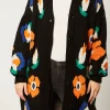 Top 10 ⌛ Jenerique Floral Print Longline Cardigan ????