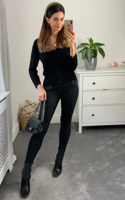 Buy ???? Fever London Mariel Cardigan Colour Black ???? -Aftershock London Shop unnamed file 247