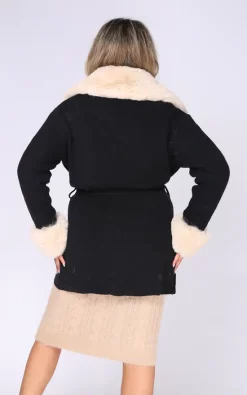 Top 10 ???? Pretty Moi Black Faux Fur Belted Cardigan One Size Fit (8 14) ???? -Aftershock London Shop unnamed file 256