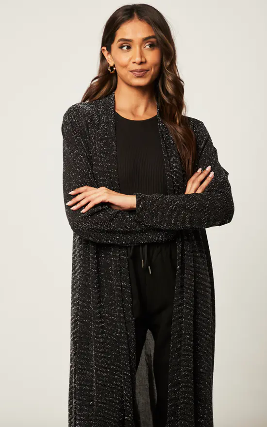 Best reviews of ???? Blue Vanilla Metallic Maxi Cardigan ???? 2 Best reviews of ???? Blue Vanilla Metallic Maxi Cardigan ???? - Image 2