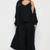 Deals ???? Pretty Lavish Arden Maxi Cardigan Black ????