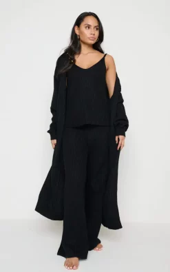 Deals ???? Pretty Lavish Arden Maxi Cardigan Black ????