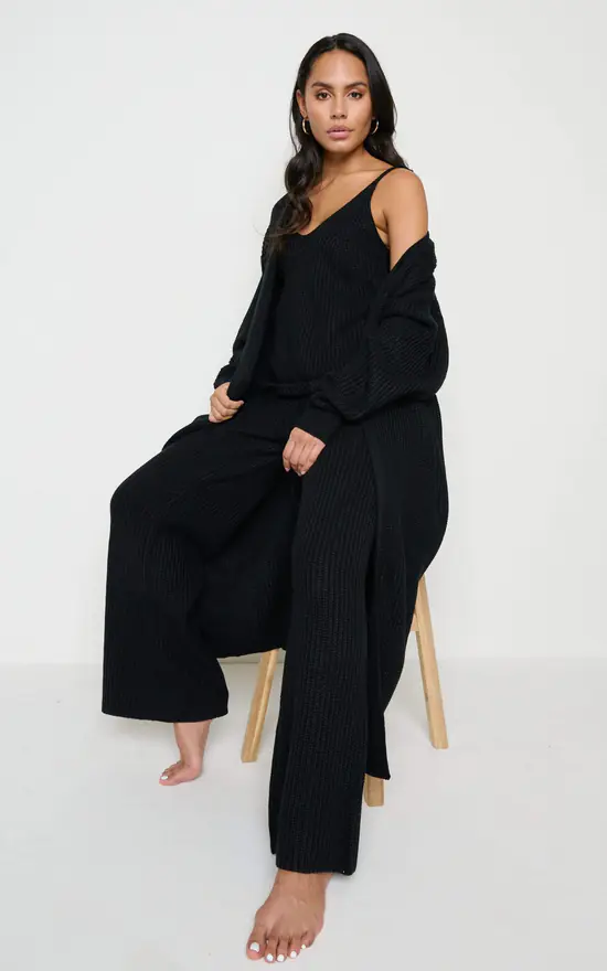 Deals ???? Pretty Lavish Arden Maxi Cardigan Black ???? 2 Deals ???? Pretty Lavish Arden Maxi Cardigan Black ???? - Image 2