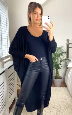 Best reviews of ✨ Aftershock London Kimono Cardigan In Black ???? -Aftershock London Shop unnamed file 344
