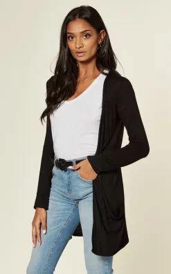 Brand new ✨ Aftershock London Boyfriend Jersey Cardigan With Pockets In Black ???? -Aftershock London Shop unnamed file 375