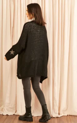 Cheapest ???? Blue Vanilla Star Cuff Cardigan ???? -Aftershock London Shop unnamed file 41