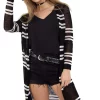 Discount ⭐ LOES House Lightweight Longline Cardigan In Black Stripe ????
