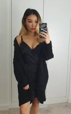 Wholesale ⭐ GIGILAND UK Black Longline Knitted Cardigan With Pockets ???? -Aftershock London Shop unnamed file 421