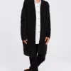 Top 10 ✔️ MOE Soft Knit Long Cardigan With Pockets In Black ????