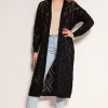 Hot Sale ❤️ Lanti Long Cardigan With Open Front In Black ❤️