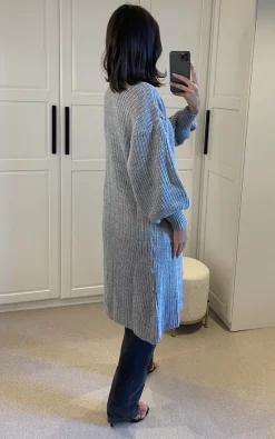 Coupon ???? SIGNAGE Grey Knit Longline Cardigan ???? -Aftershock London Shop unnamed file 632