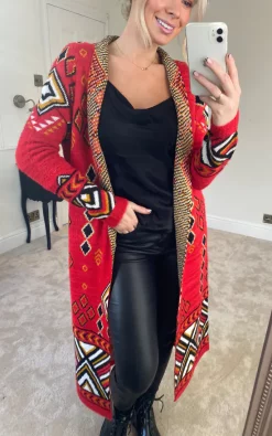 Coupon ???? Joe Browns Simply Remarkable Longline Red Cardigan ????