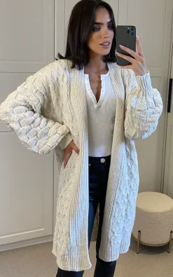 Coupon ???? Glamorous Cream Longline Knitted Cardigans ✔️ -Aftershock London Shop unnamed file 655