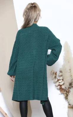 Best reviews of ???? Lucy Sparks Green Cable Knit Relaxed Cardigan ???? -Aftershock London Shop unnamed file 676