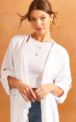 Hot Sale ???? Bella And Blue Long Waterfall Cardigan In White ???? -Aftershock London Shop unnamed file 687