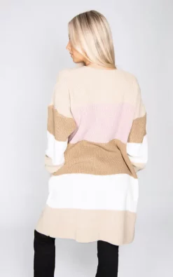 Best deal ⭐ JustYourOutfit Grey Colour Block Longline Cardigan ✔️ -Aftershock London Shop unnamed file 847