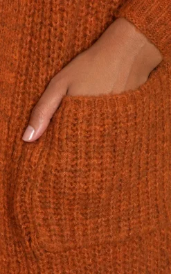 Discount ✔️ Klass Longline Open Cardigan Orange ???? -Aftershock London Shop unnamed file 887