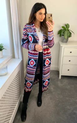 Budget ???? Joe Browns Striped Crochet Detail Zigzag Hem Longline Cardigan ???? -Aftershock London Shop unnamed file 985